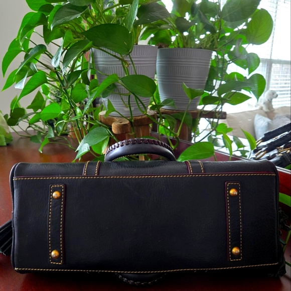 Dooney & Bourke Florentine Domed Buckle Satchel - Picture 5 of 9